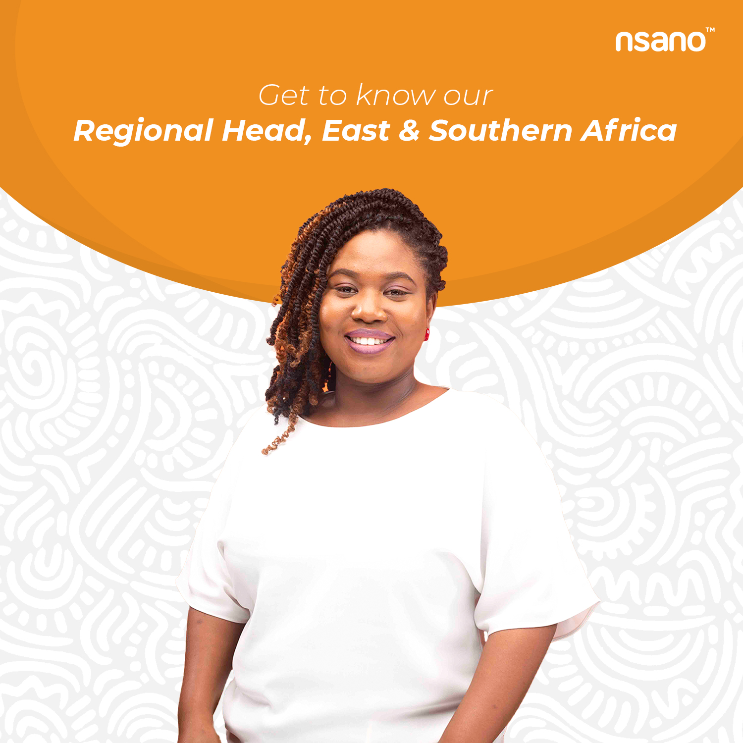 Image of Nsano Regional Head for East and Southern Africa
